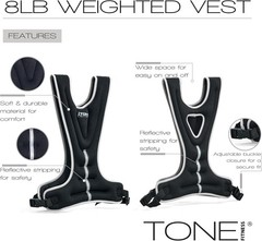 Versatile 12 lb Fitness Weighted Vest – Comfort & Convenience for All Workouts