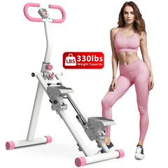 330lbs Stair Stepper Climber – Full-Body Vertical Workout Machine, Adjustable…