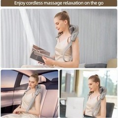 6D Full Body Electric Heating Massager, Deep Neck & Shoulder Relaxer