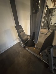 InFlight Fitness CT Line Leg Press Home Gym, Adjustable, Gray/Black