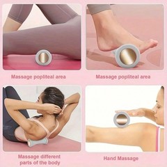 1pc PVC Foot Massager Roller – Plantar Fascia Relaxer for Home & Yoga Use
