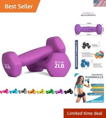 Lightweight Hexagonal Dumbbell Weights for Women & Men – Versatile Fitness Tool