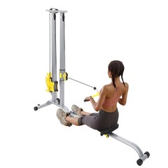 Low Row Cable Fitness Exercise Body Workout Strength Training Bar Machine 220lbs