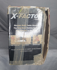 X-Factor Door Gym Exercise Fitness Full Body Gym 3 Workout DVD’s New Open Box