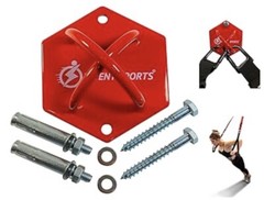 NEW INTENT SPORTS Wall and Ceiling Anchor with Hardware X Mount