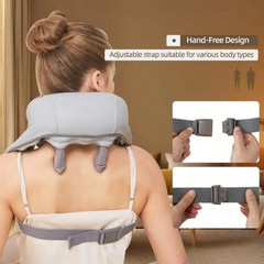 6D Full Body Electric Heating Massager, Deep Neck & Shoulder Relaxer