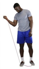Low Powder Exercise Tubing 25′ Roll Gold xxx-heavy