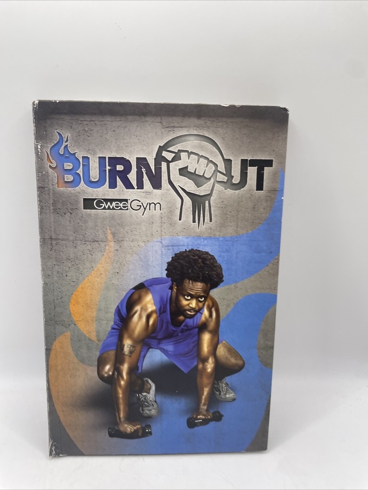 Gwee Gym Burnout Exercise Workout DVD w/ Bonus Yoga And Healthy Eating Guide