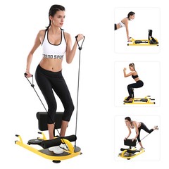 Multi-Function Deep Squat Bench Home Gym Workout Station Leg Workout Equipment
