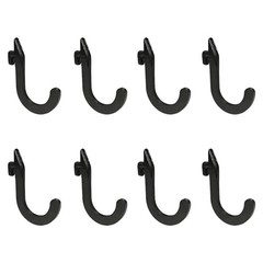 J Shape Hook for Racks Quick Setups For Strength Training Equipment Home Fitness
