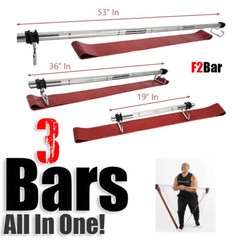 F2 Bar – 3 Bars in 1 for Resistance Bands – eBay ONLY Special!