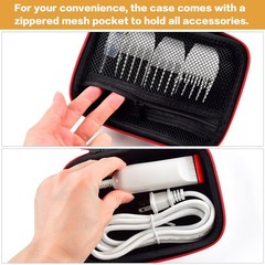 ALLPRIMO Case Compatible with Wahl 6.9×5.25×2.75 Inch (Pack of 1), Black