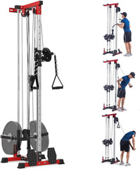 Compact Home Gym Machine with 150 LBS Weight Stack for Full Body Workouts