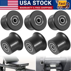 Fits Bowflex Rolling Seat Trolley Wheels Blaze Classic Elite Motivator 2, PR1000