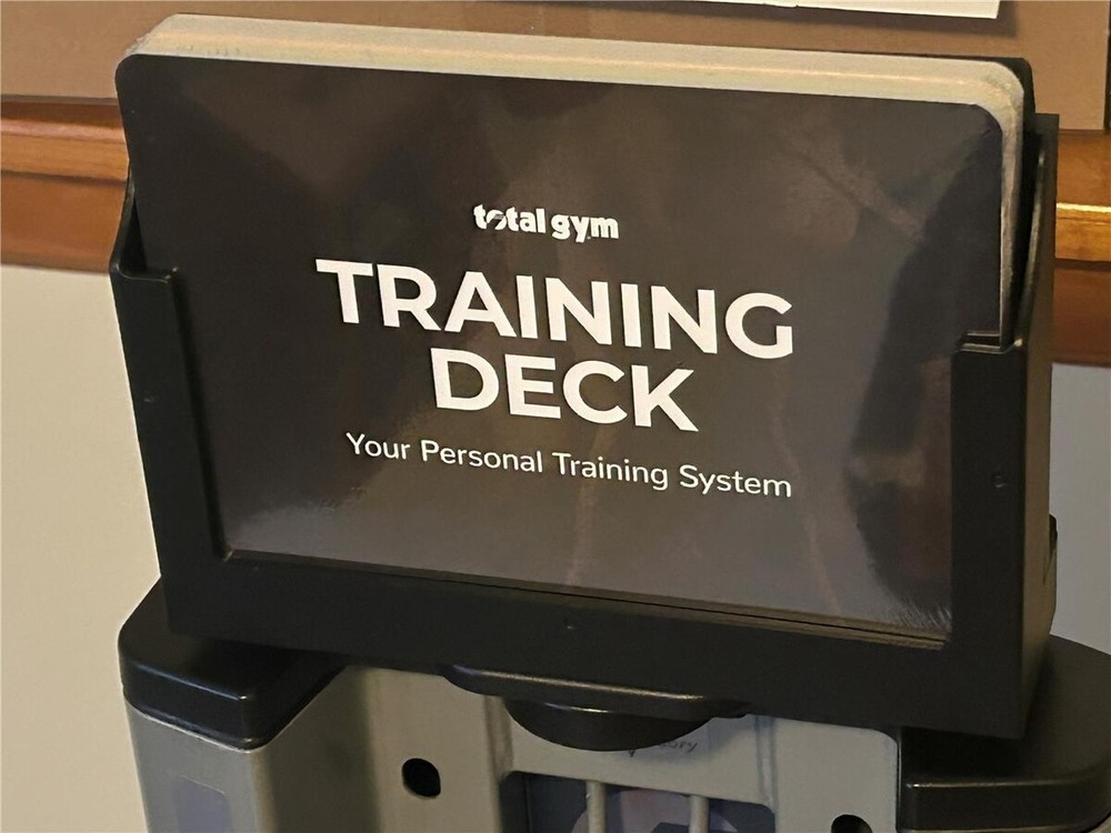Total Gym Evolver Training Deck + Tower Holder