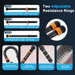Ropeless Battle Ropes,Weighted Cordless Battle Ropes for Home Gym, Portable F…