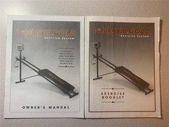 Total Gym Gold Exercise Guide plus Owner’s Manual