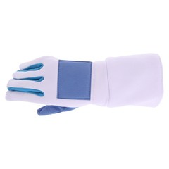 Padded Fencing Glove for Sports Competition Breathable Nylon Antiskid Design