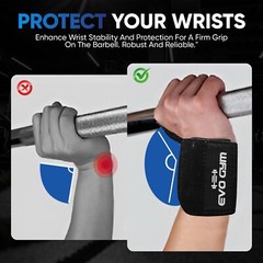 Wrist Wraps Gym, Gym accessories, Muñequera Gym