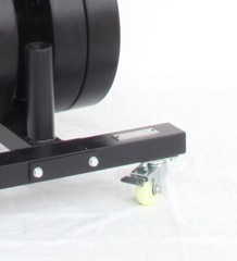 MOTIVE FITNESS – CFF Olympic Mobile Bar & Bumper Plate Tree – 1000 lb. Capacity