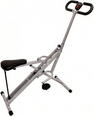 Foldable Rowing Machine & Squat Trainer – Home Gym Fitness Equipment