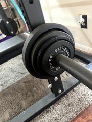 Titan Adjustable Leg Press Home Gym Machine Black Steel Foam Fitness Equipment