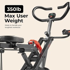 Adjustable Squat Assist Machine 5 Resistance Levels Home Gym Fitness Equipment