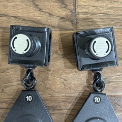 Set of 2 Bowflex Xceed Xtreme 2 OEM Slider 3.5” Pulley w Locking Pin FREE SHIP