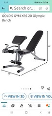 Gold’s Gym Weight Bench