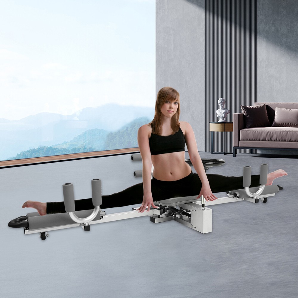 330lbs Pro Leg Stretcher Heavy Duty Leg Stretching Training Machine For Home/gym