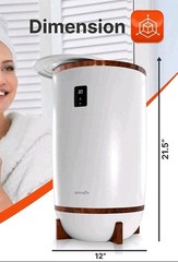 SereneLife SLTLW300 Towel & Blanket Warmer w/ Fragrant Disc Holder