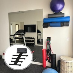 Resistance Band Storage Hanger for Exercise Bands, Lifting Belts, Jump Ropes