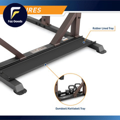 Industrial Inspired Heavy Duty Home Gym System for Bodybuilding and Strength Tra