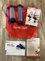 Gwee Gym Lite Resistance Bands Exercise Workout GWEE01 Tension Blue