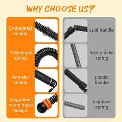Ropeless Battle Ropes for Home Gym, Weighted Cordless Battle Rope with Adjust…