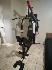 Fitvids FVLX-750 Home Gym System Workout Station with 330lbs of Resistance
