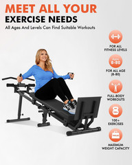 GMWD Total Home Gym with Detachable Footplate,Swing Attachment and Weight Holder
