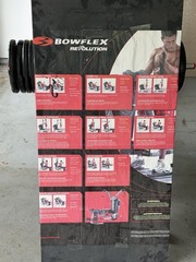 Bowflex Revolution Home Gym Adjustable w/ Handles Bench Press Chest Fly