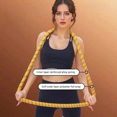 Silent Soft Weighted Spring for Adult Fitness – Waist-Safe Slimming & Ab Toni…