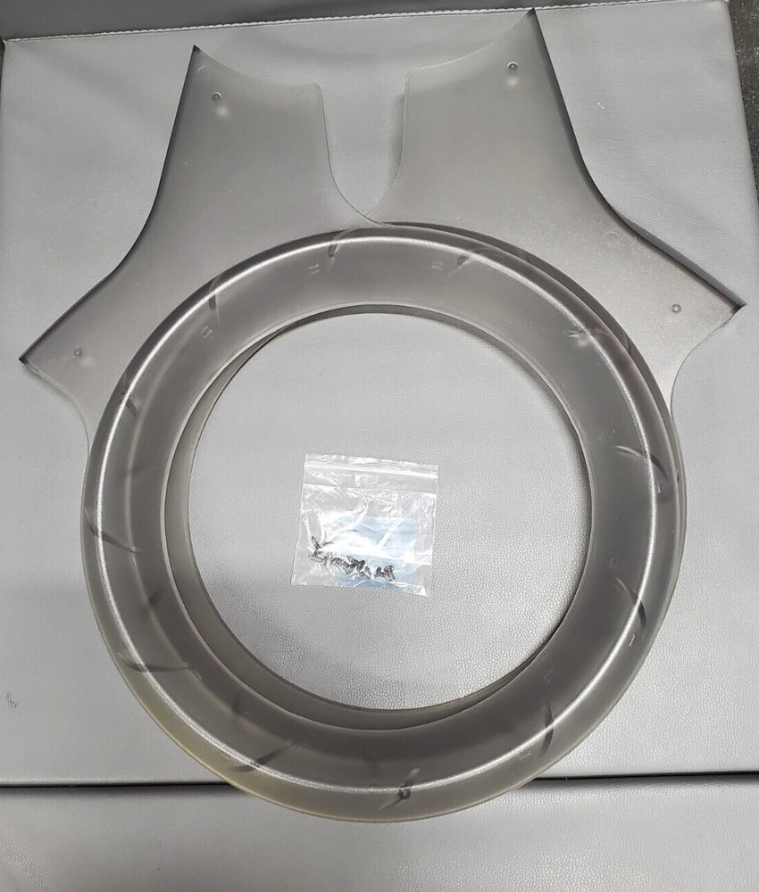 Bowflex Revolution Clear Plastic Shroud Spiraflex Engine Cover Pair