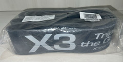 X3 Bar Triple the Gains Home Gym Latex Resistance Band Gray RBM-004-049-00 NIP