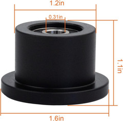 Total Gym 1700 Club Wheels/Rollers Qty for 4 Models 1000 1100, 1400, 1500, 1600,