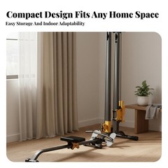 All-in-one Home Gym Full Body Workout Machine Multifunctional Rowing Machine