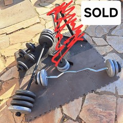 Best offer! Junior/Teen Fitness Gym Starting Weight Set Used Working Condition!