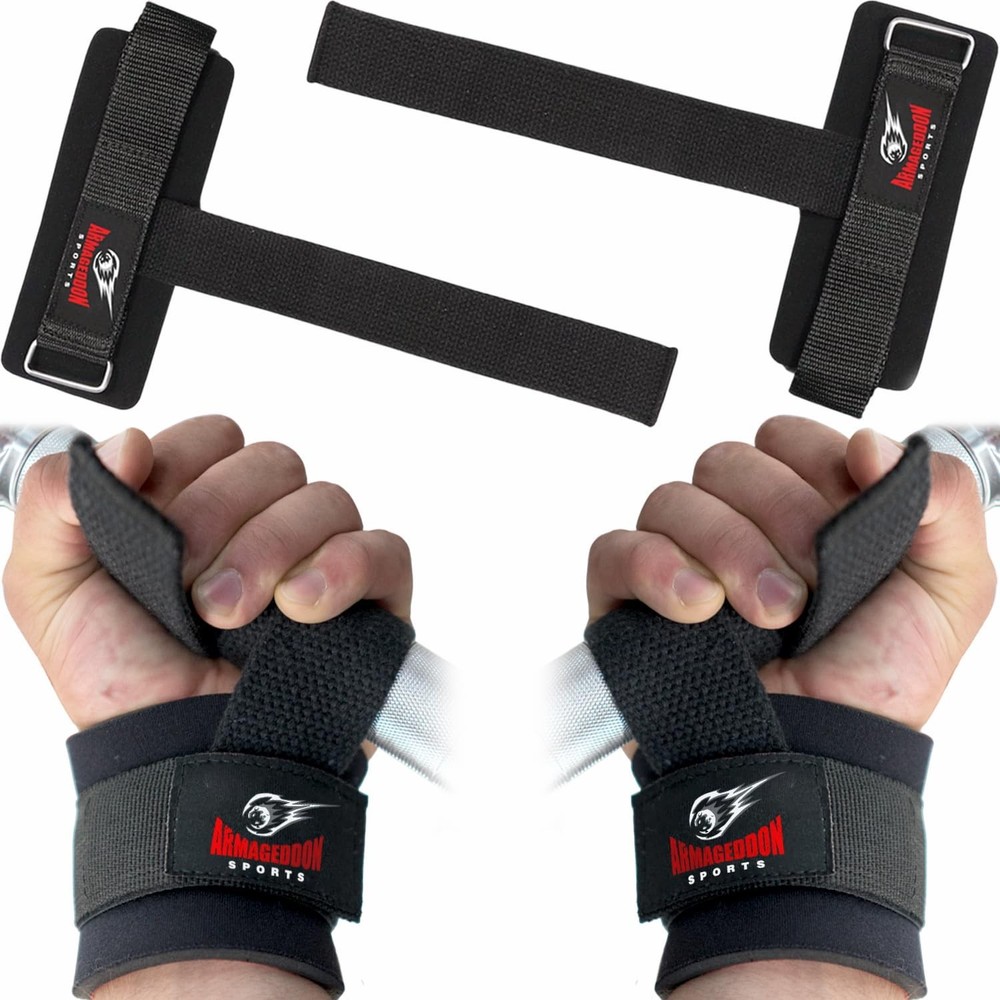 Premium Lifting Straps, Wrist Straps Gym, Wrist Straps for Weightli… Fast Ship
