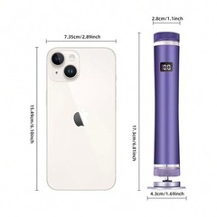 2000mAh Electric Foot Callus Remover 12-Speed Pedicure Tool LED Display