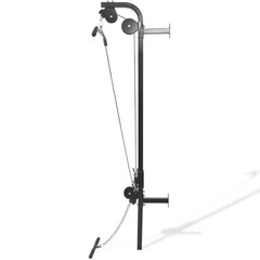 Home Fitness With 2 Pulleys Wall Mounted