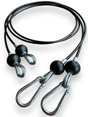 2 x Bowflex 56″ Long Replacement Cables w/ snap clips For Sport & Blaze Gym Pair