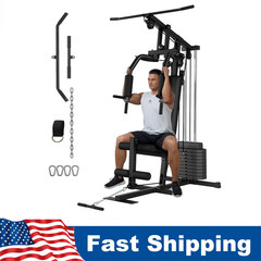 Multifunction Home Gym Equipment Workout Station System Full Body Training New