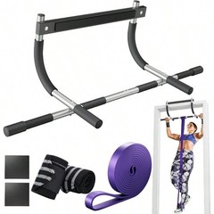 TOPOKO 440lbs Pull Up Bar – Heavy Duty Doorway Chin Up Bar for Home Workout